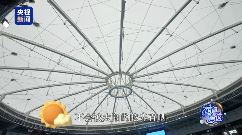 “馆”通湾区丨中国网球新秀集结！十五运横琴智能球场细节拉满