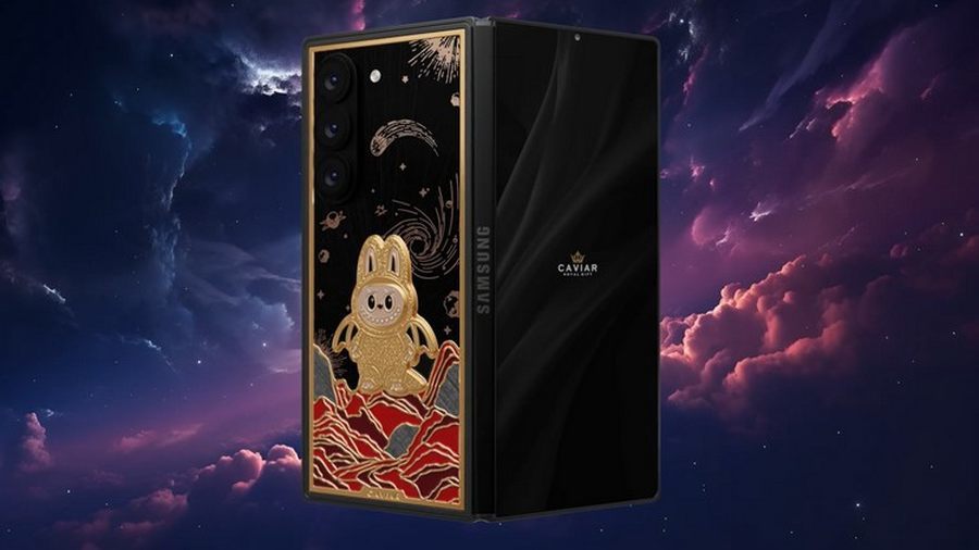 最贵“Labubu”周边,售价8万元!三星Galaxy Z Fold 7定制版