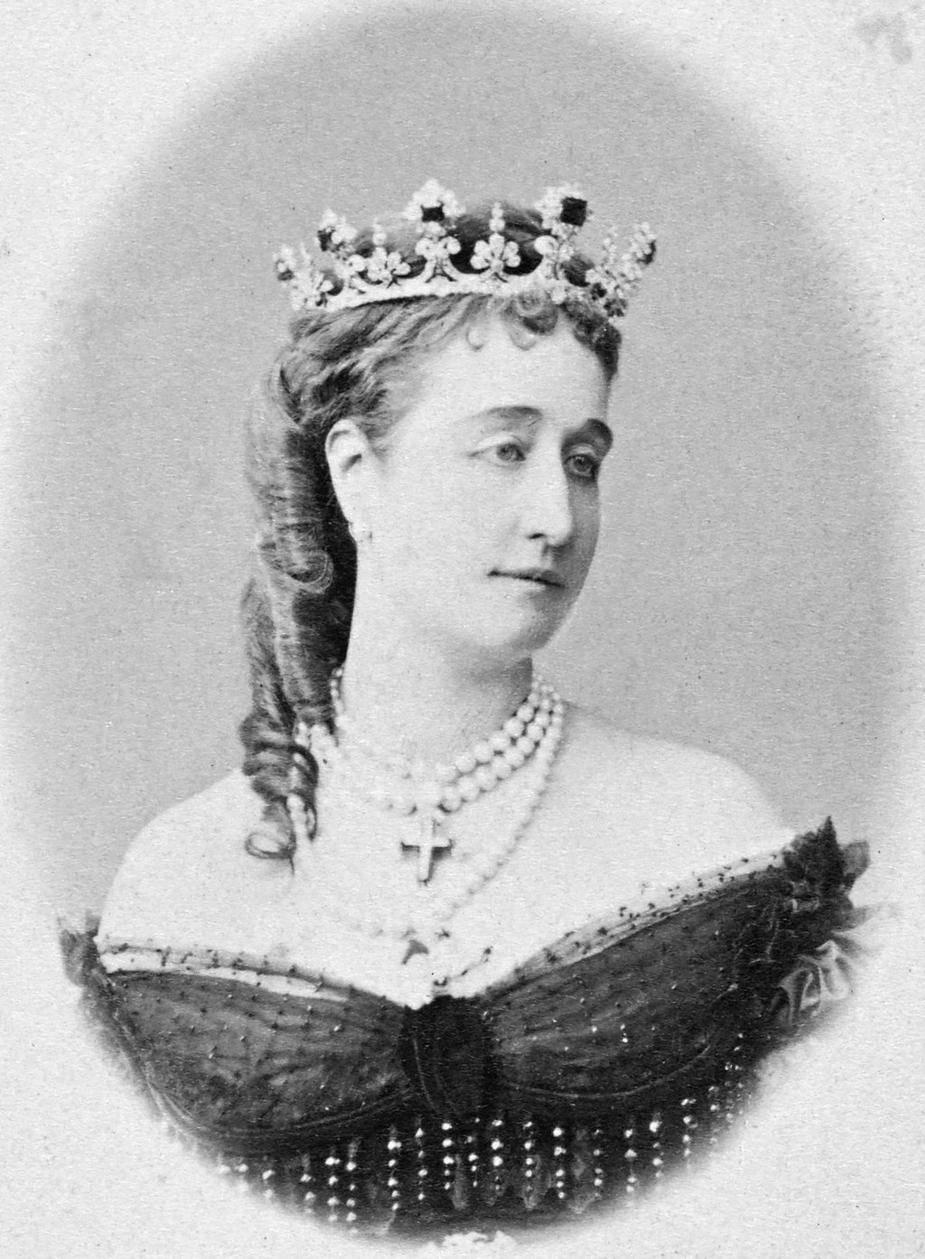 欧仁妮(Eugénie de Montijo, 1826-1920),法国的最后一位皇后,摄