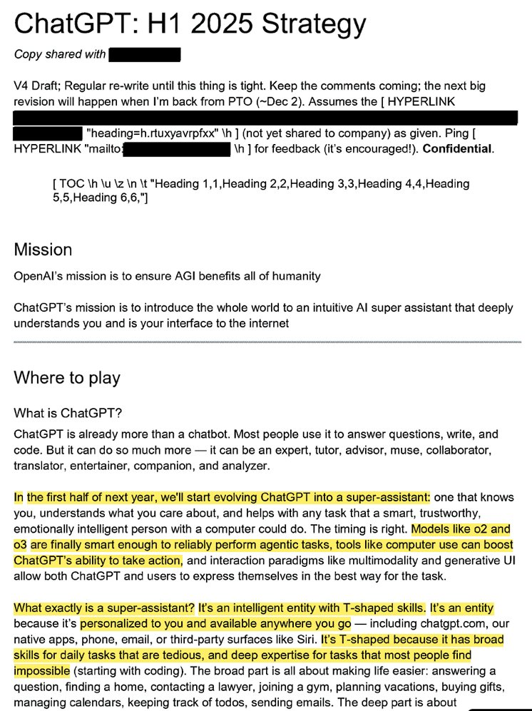 4页绝密文件曝OpenAI野心！ChatGPT占领人类心智，25年致命杀招公开