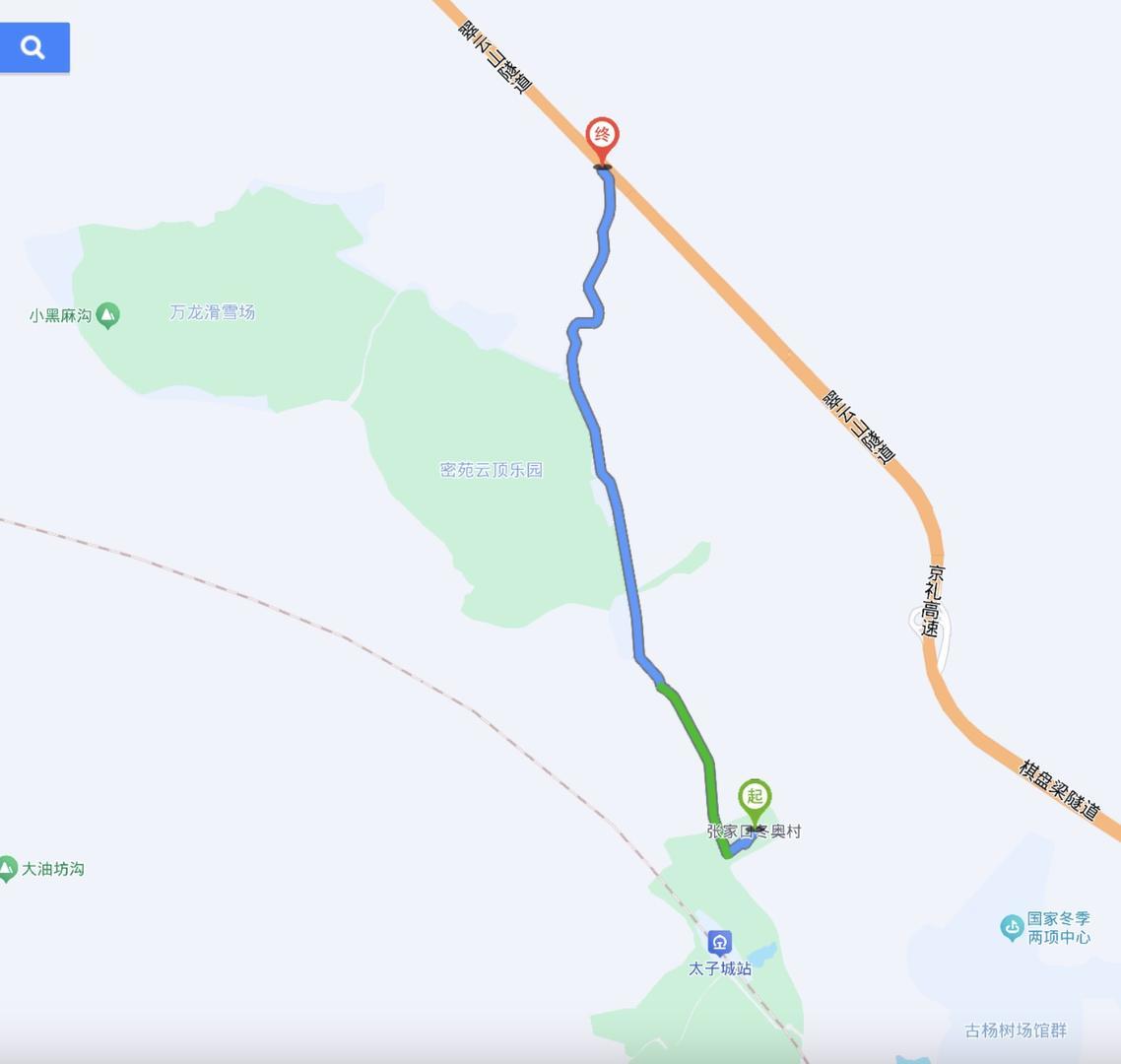 ▲事发路段为长下坡