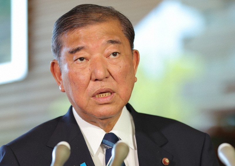 日本首相石破茂 资料图片