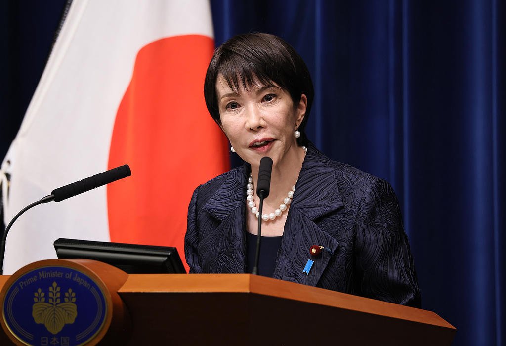 日本首相高市早苗(视觉中国)