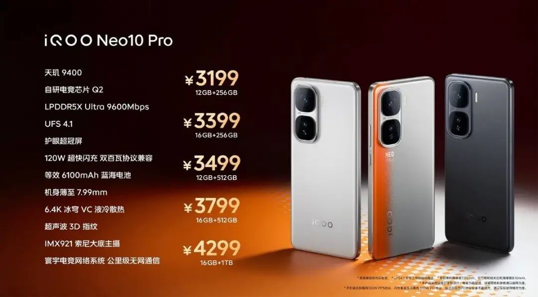 标准版和Pro版哪个更划算？iQOO Neo10系列发布，看看有啥卖点_手机搜狐网