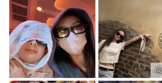 baby杨颖五一晒娃,小海绵露半张脸超像黄晓明,Baby造型美绝了