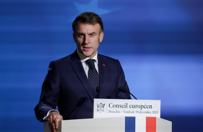 马克龙 资料图 图源：外媒