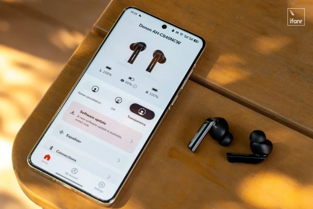 DENON AH-C840NCW 体验:传统稳定,老派音响厂商的水桶型真无线耳机