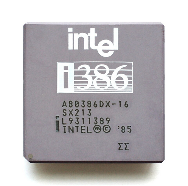 Intel 386处理器40岁了！27.5万个晶体管 重塑未来