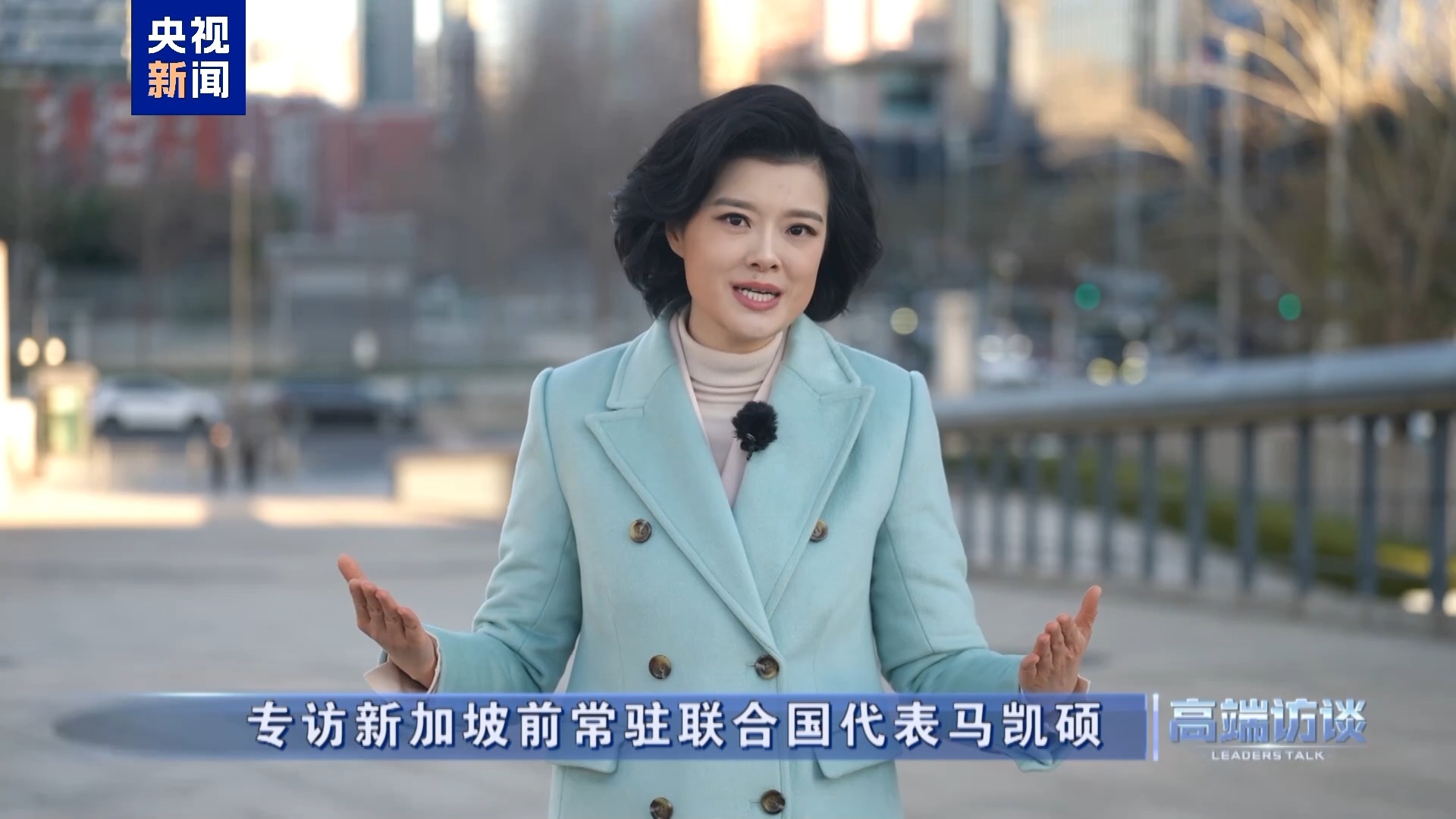 高端访谈丨专访新加坡前常驻联合国代表马凯硕