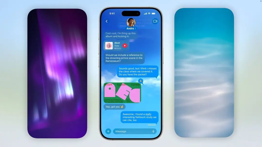 iPhone系统最激进更新来了!iOS 26变玻璃,苹果AI“明年再说”