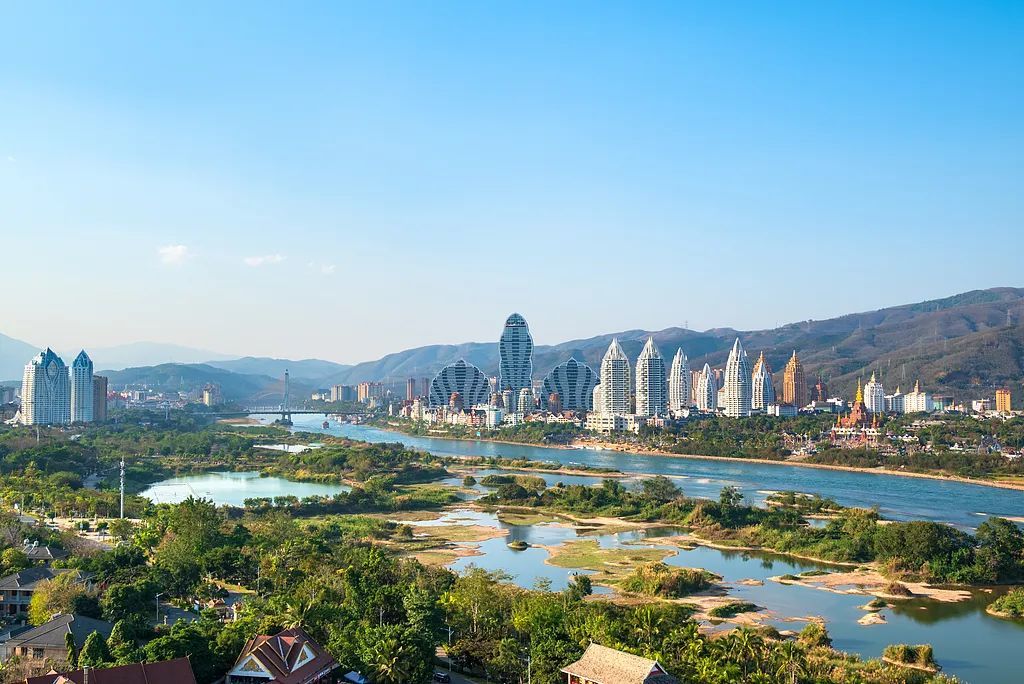 西双版纳景洪城市风光 图/视觉中国