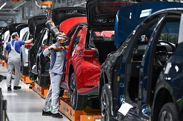 德国茨维考：大众汽车工厂 视觉中国