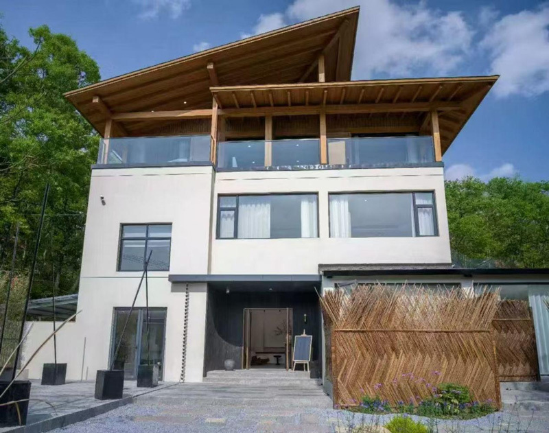 夏阳村的“屋顶盒子”。受访者供图