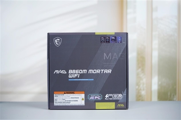 支持显卡快拆!微星B860M MORTAR WIFI主板图赏