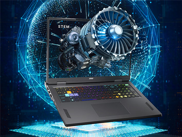 微星雷影18 2025笔记本发布:满血RTX5080、双风扇七热管