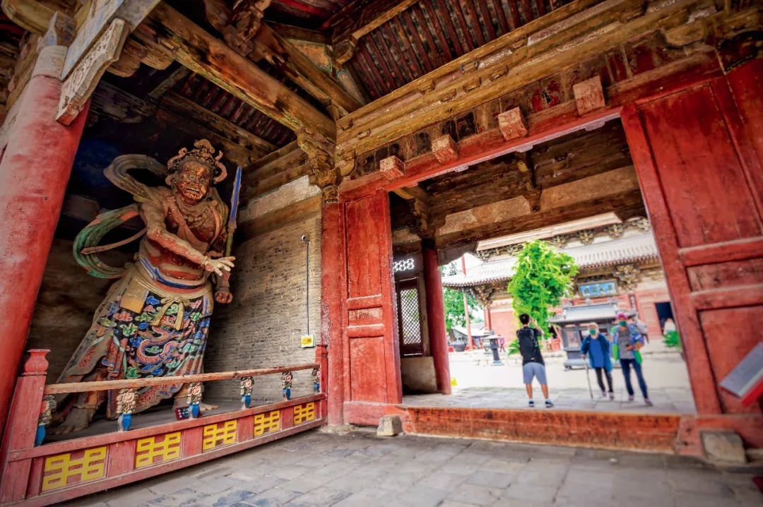 独乐寺山门殿。图/视觉中国