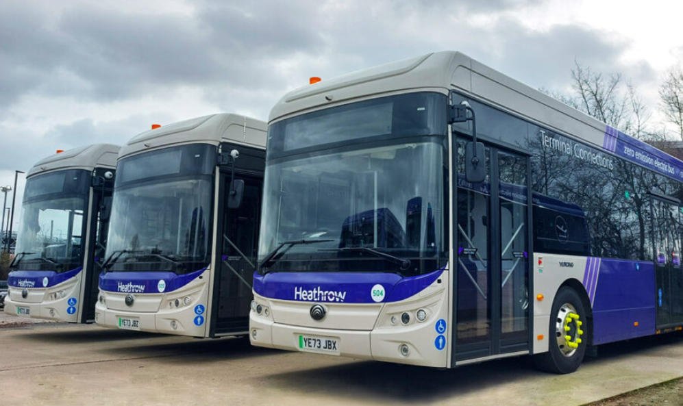 英国运营的宇通客车 资料图