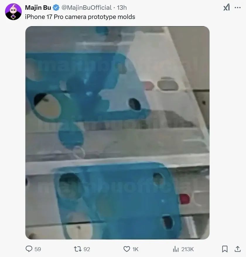 iPhone 17 Pro/Air手机壳渲染图曝光:横向模组设计
