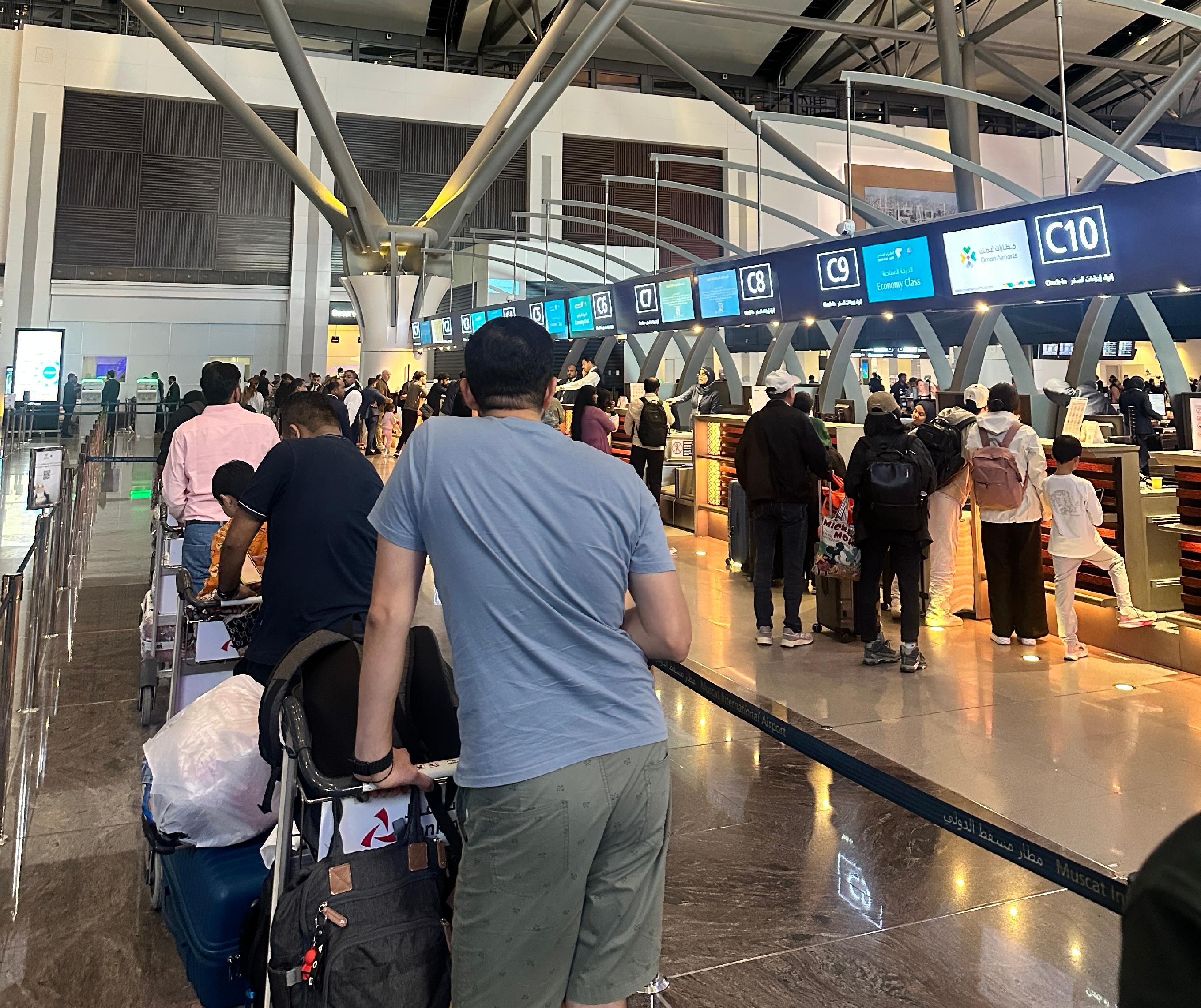 位于阿曼的马斯喀特国际机场/小U供图