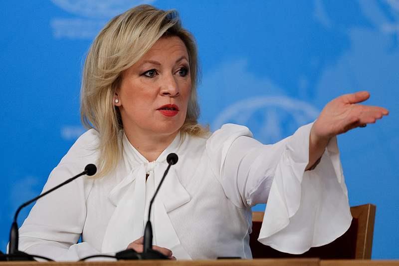 △俄罗斯外交部发言人扎哈罗娃(资料图)