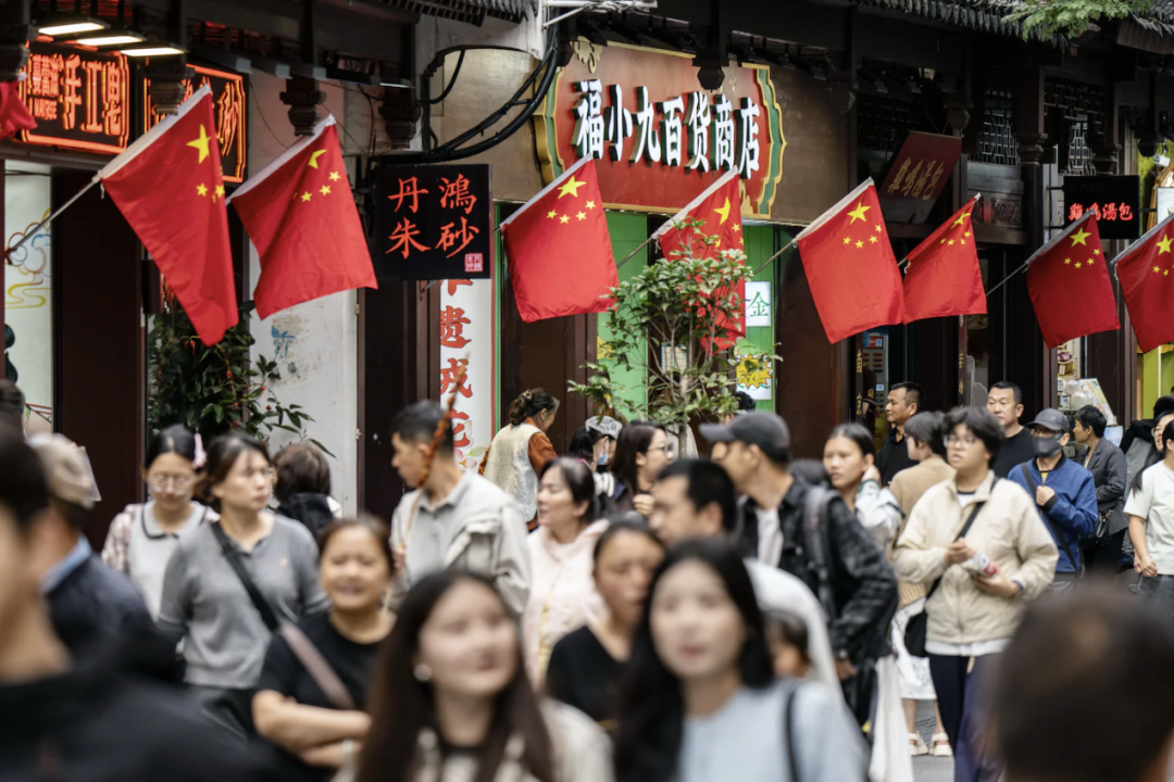 ▲中国南京的一条街道。(图源:盖蒂图片社)