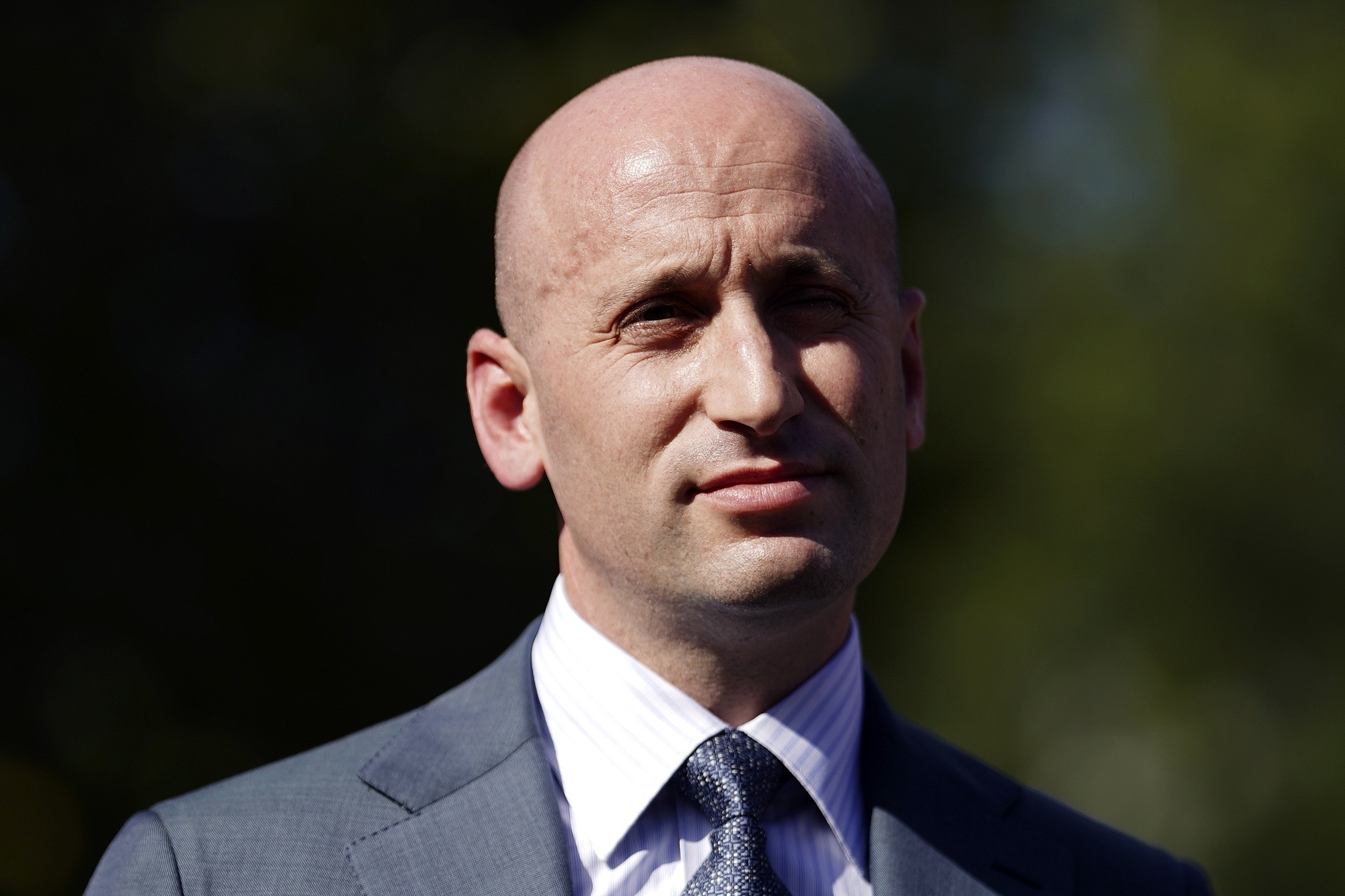 △美国白宫办公厅副主任斯蒂芬·米勒(资料图)