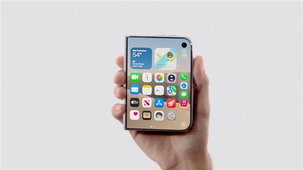 苹果公布折叠屏iPhone Duo电池容量:4883mAh 由两块电池组成
