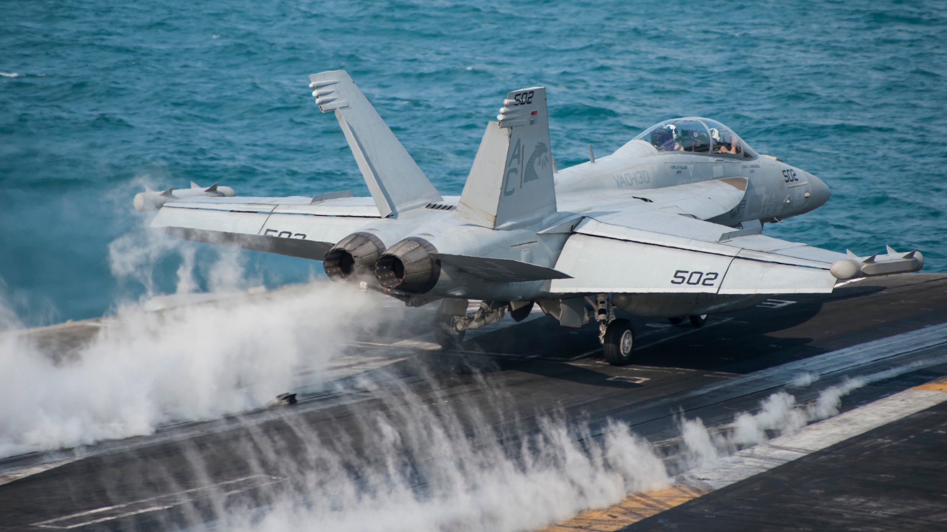 EA-18G“咆哮者”电子战飞机 资料图 图源：美媒