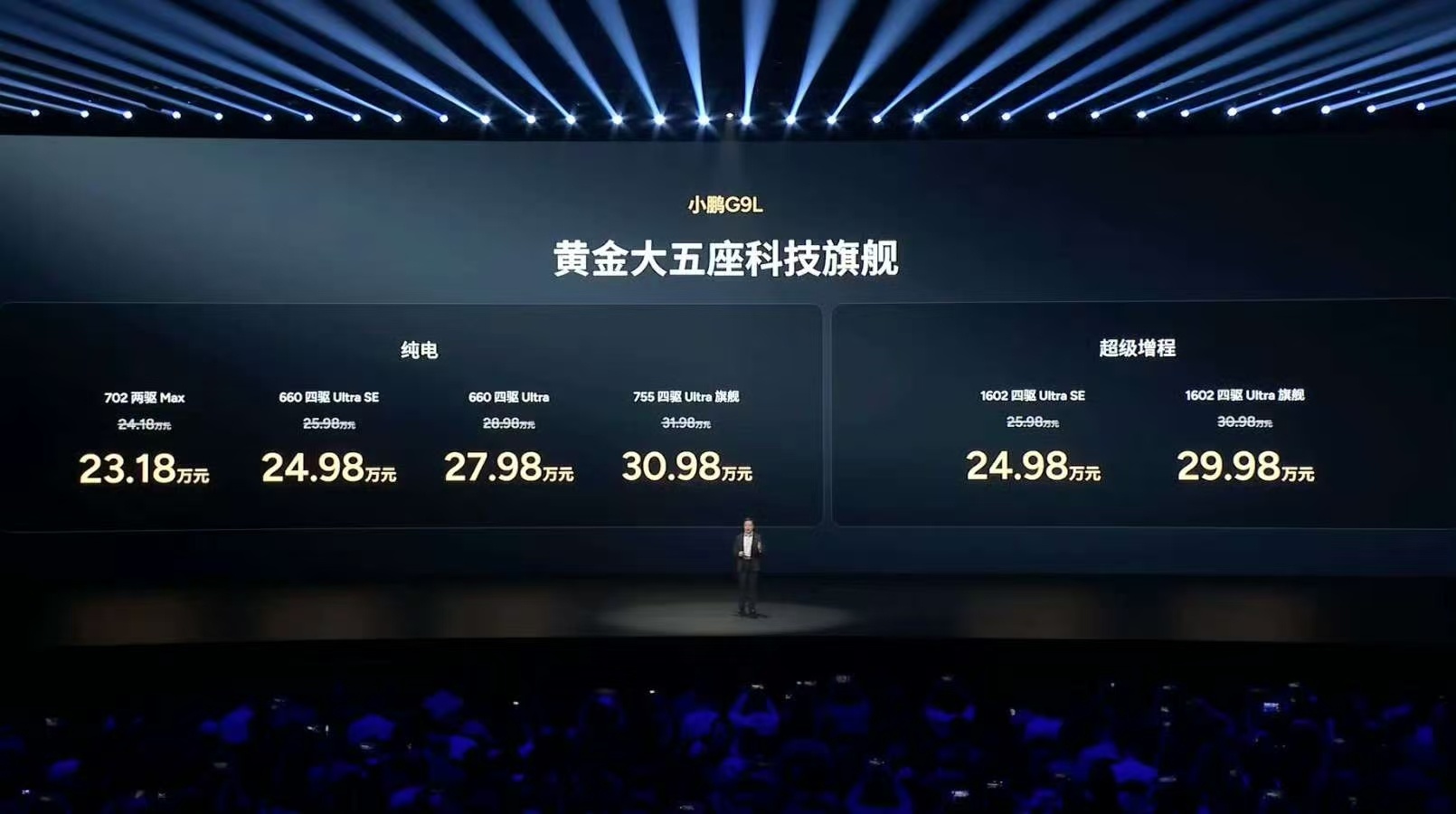 【#小鹏G9L起售价# 】#小鹏G9L起售价23.18万# 9月17