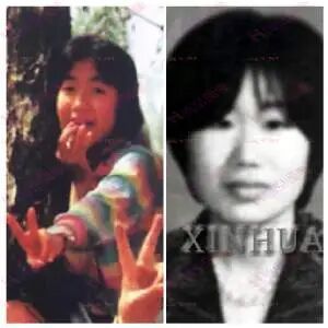 ▲自焚前的刘思影与刘春玲