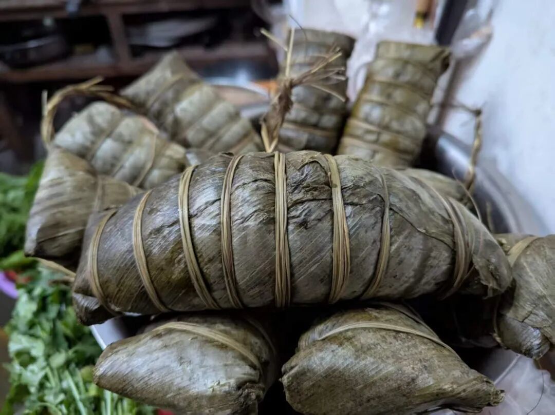 年粽还是自家包的最好吃。(图/桃子酱 摄)