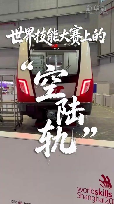 世界技能大赛上的“空陆轨”
