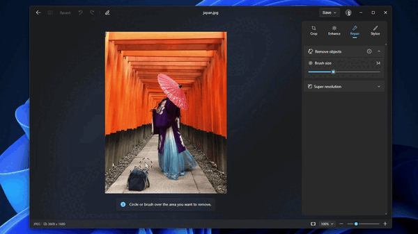 Windows 11照片应用大改版！提速30%、增加更多AI功能