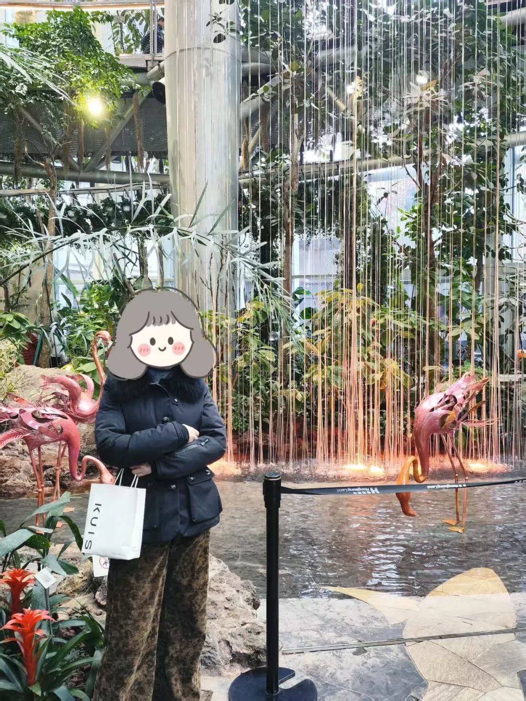 母亲在重庆游玩/受访者提供