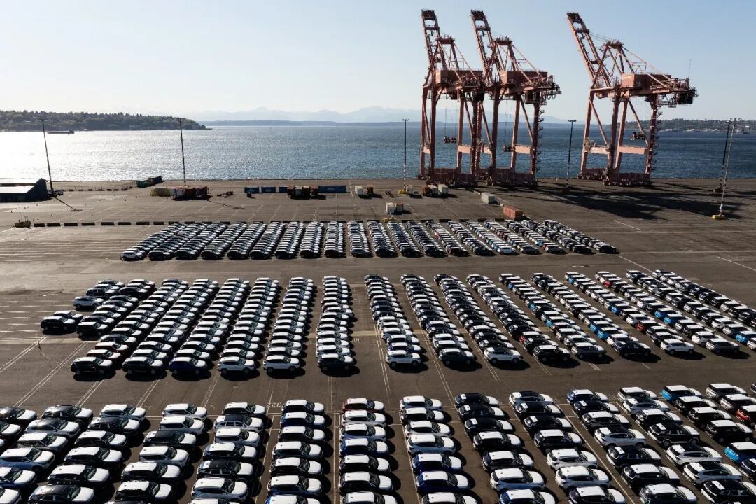 ·当地时间2025年4月16日,美国西雅图港口。(视觉中国)