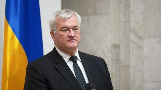 △乌克兰外长瑟比加（资料图）
