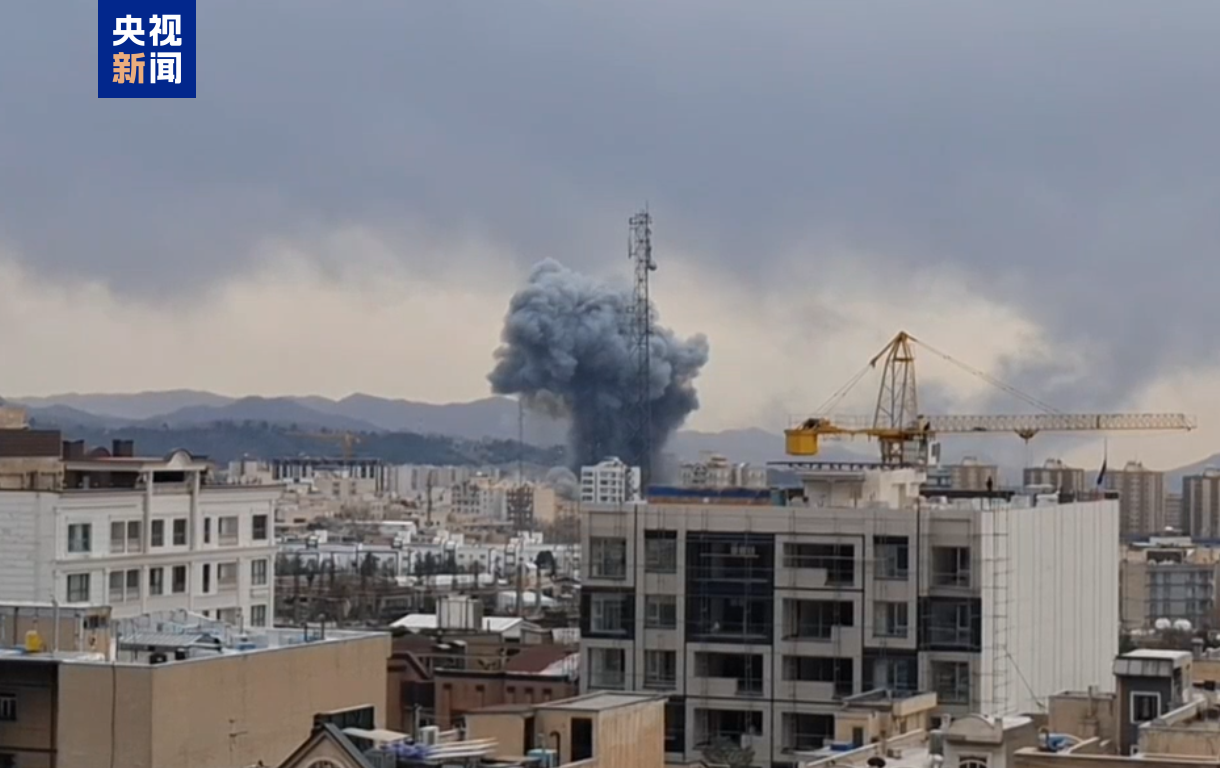 △当地时间3月2日,伊朗首都德黑兰遭袭