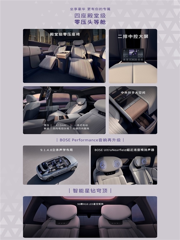 26.98万起 上汽奥迪E7X上市:起步100度电能跑705km