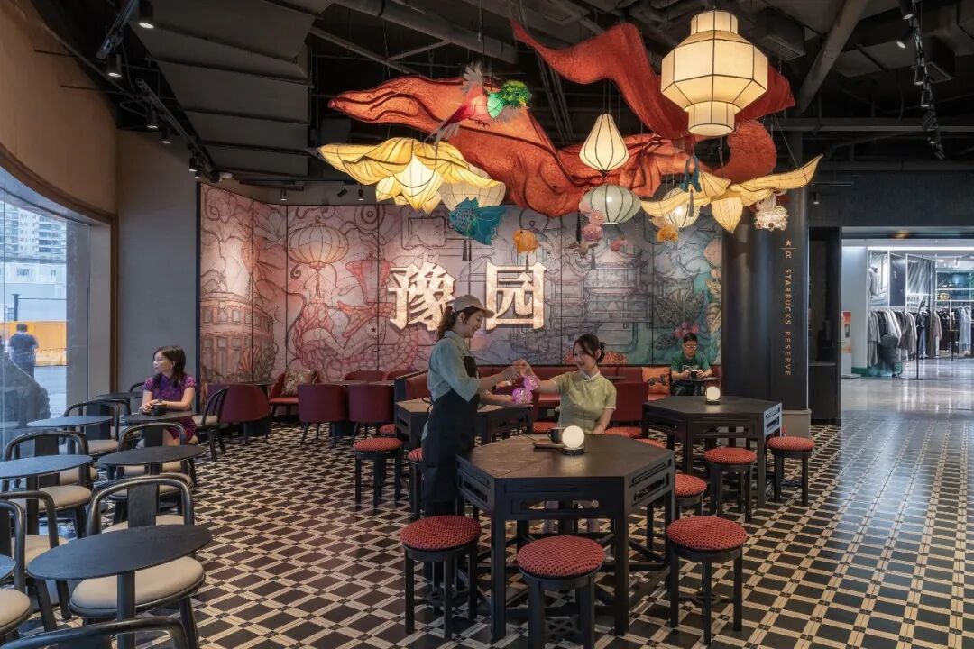 星巴克臻选豫园非遗文旅店。