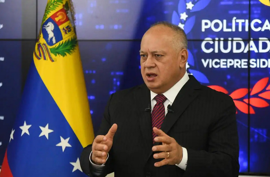 委内政部长、执政党统一社会主义党领导人卡韦略 新华社