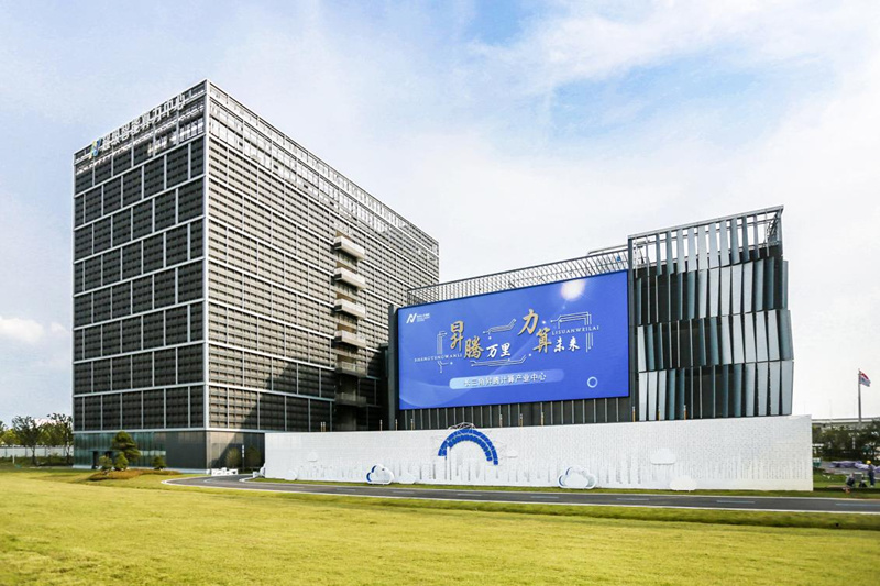 南京人工智能计算中心。南京江北新区产业技术研创园供图