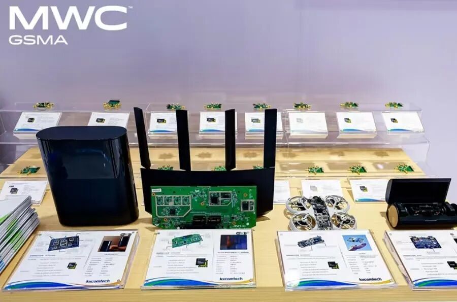 康希通信一系列前沿产品的展示与发布。