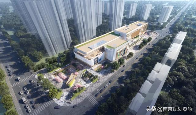 地铁附属与社区中心合建鸟瞰效果图（效果图仅为示意，以实际建设情况为准）