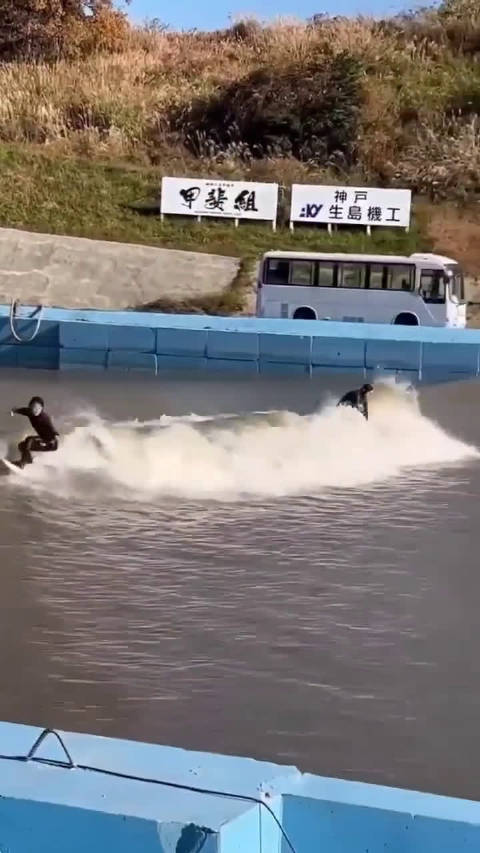 造浪池原来是这样工作的