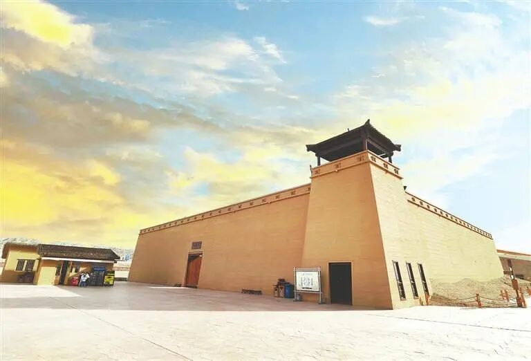 “悬泉坞堡”一角