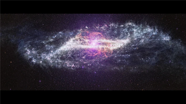 NASA放出半东谈主马座A星系最明晰像片：呈现恒星出死活一火画面