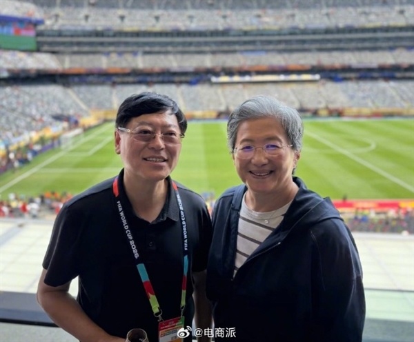 马云现身世界杯决赛看台 和联想杨元庆轻松闲谈