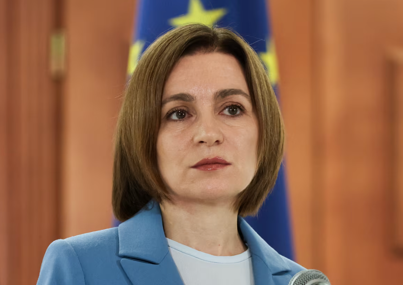 ▲摩尔多瓦总统玛雅·桑杜