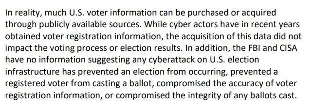 FBI与CISA 2020年发布的预警报告截图
