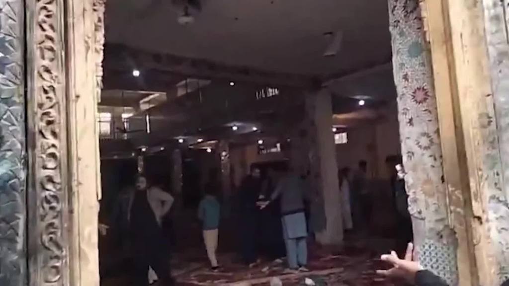 当地时间2026年2月6日,巴基斯坦首都伊斯兰堡一清真寺当天发生爆炸。新华社 图